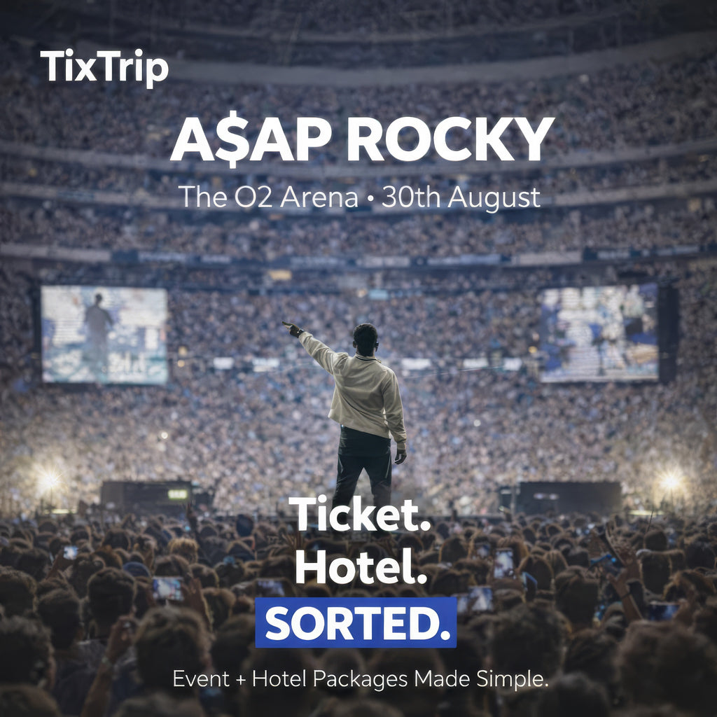 A$AP Rocky • The O2 • August 30 • 5★ Hotel package