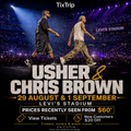 Usher and Chris Brown •  Levi's Stadium •  Santa Clara, CA