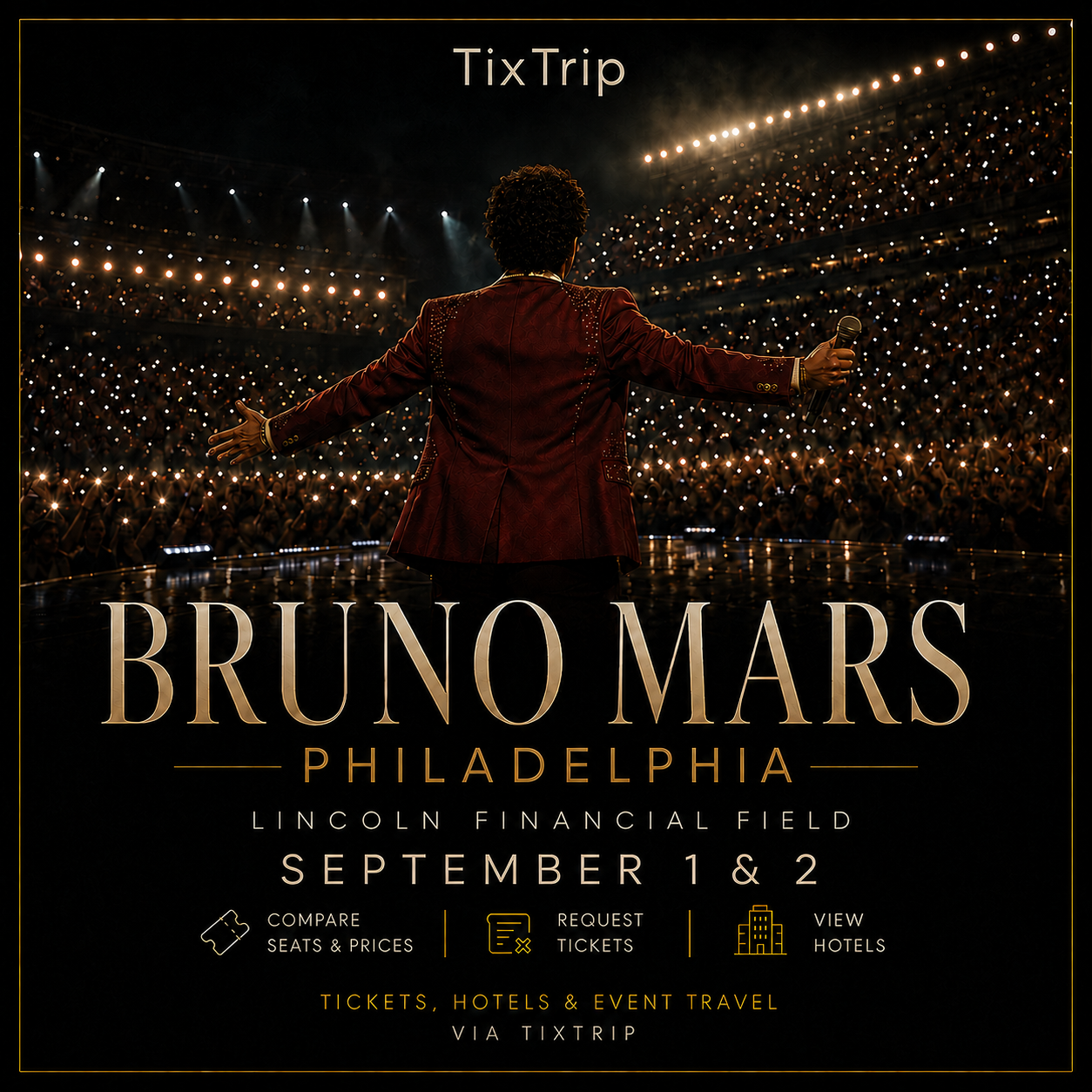 Bruno Mars Lincoln Financial Field • Filadelfia, PA