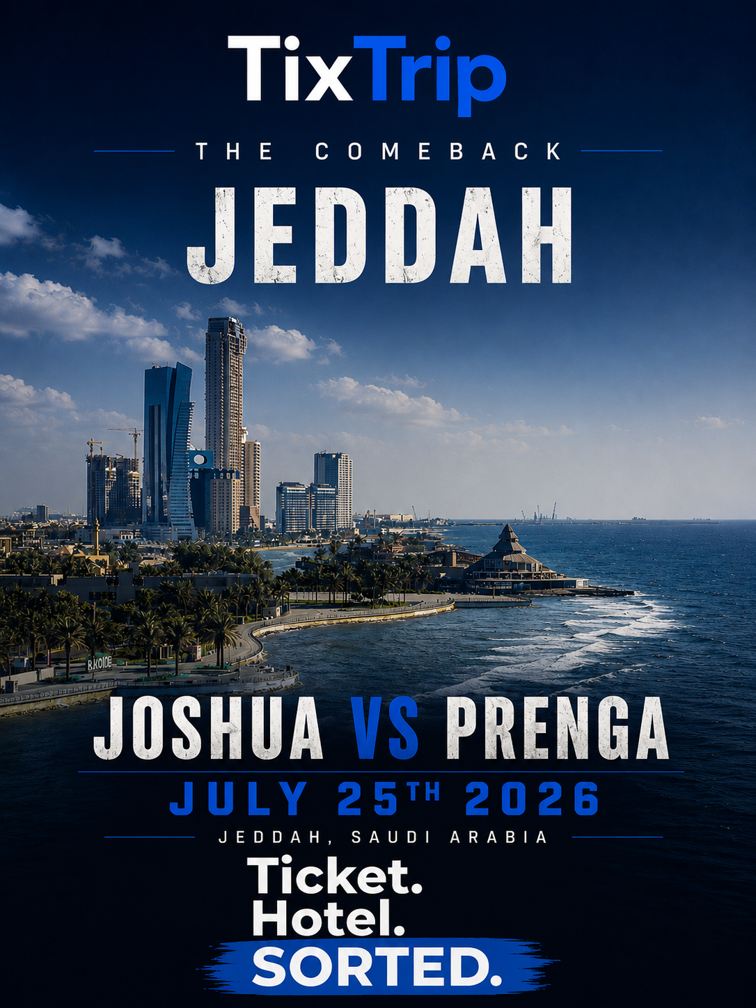 Joshua vs Prenga • Jeddah • Premium Floor Package