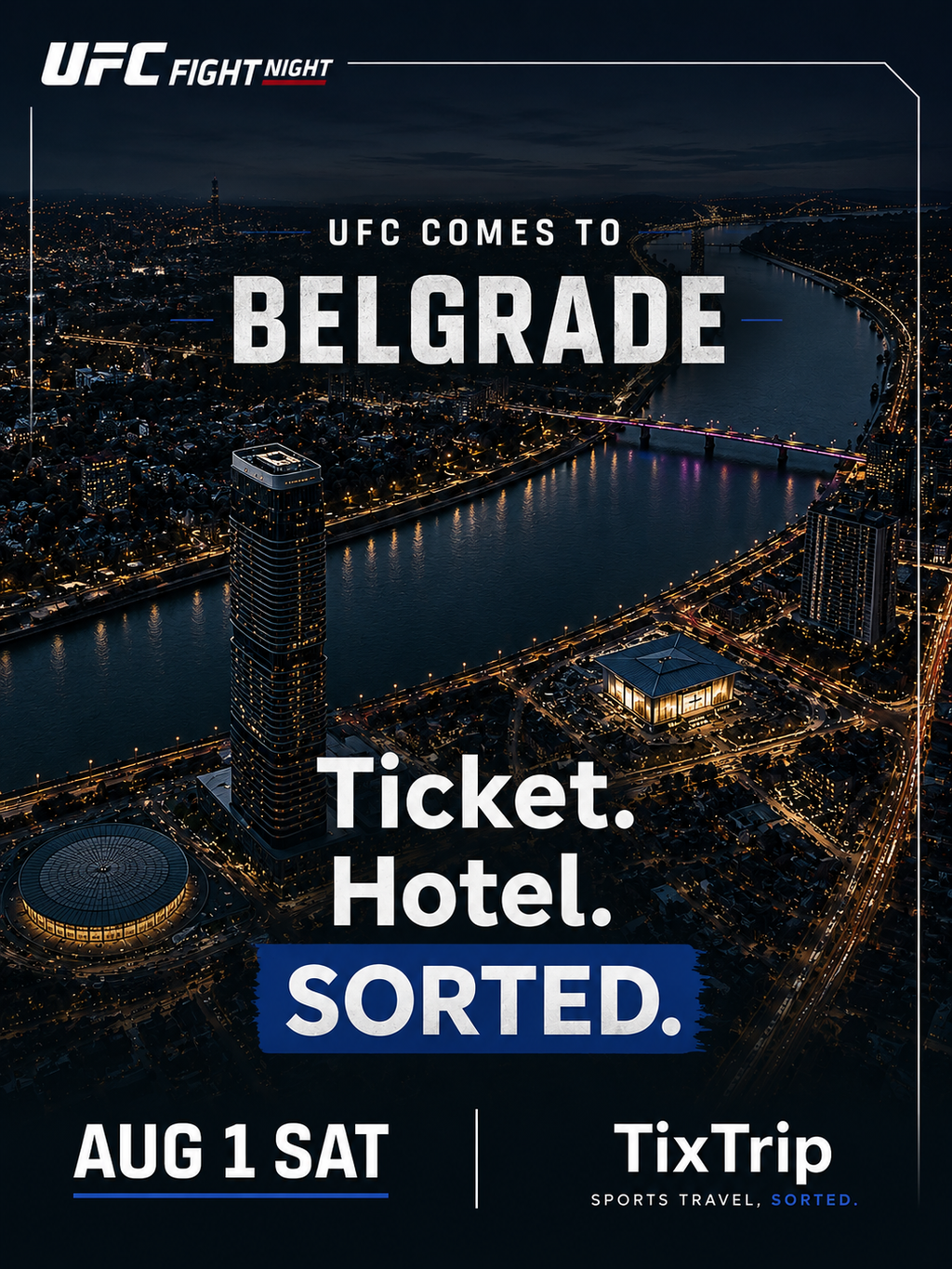 UFC Fight Night • Belgrade • Upper Tier Package