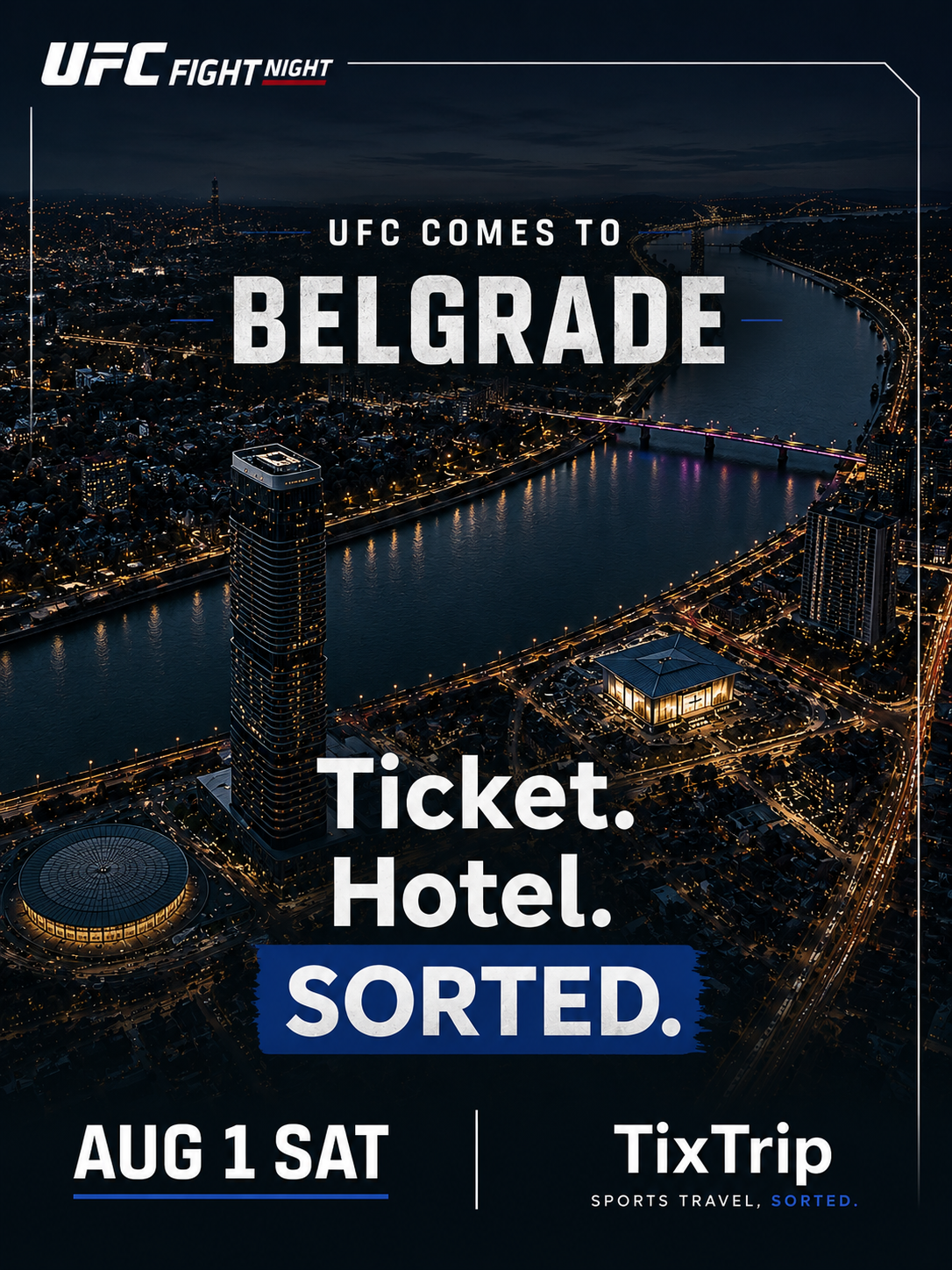 UFC Fight Night • Belgrade • Lower tier package