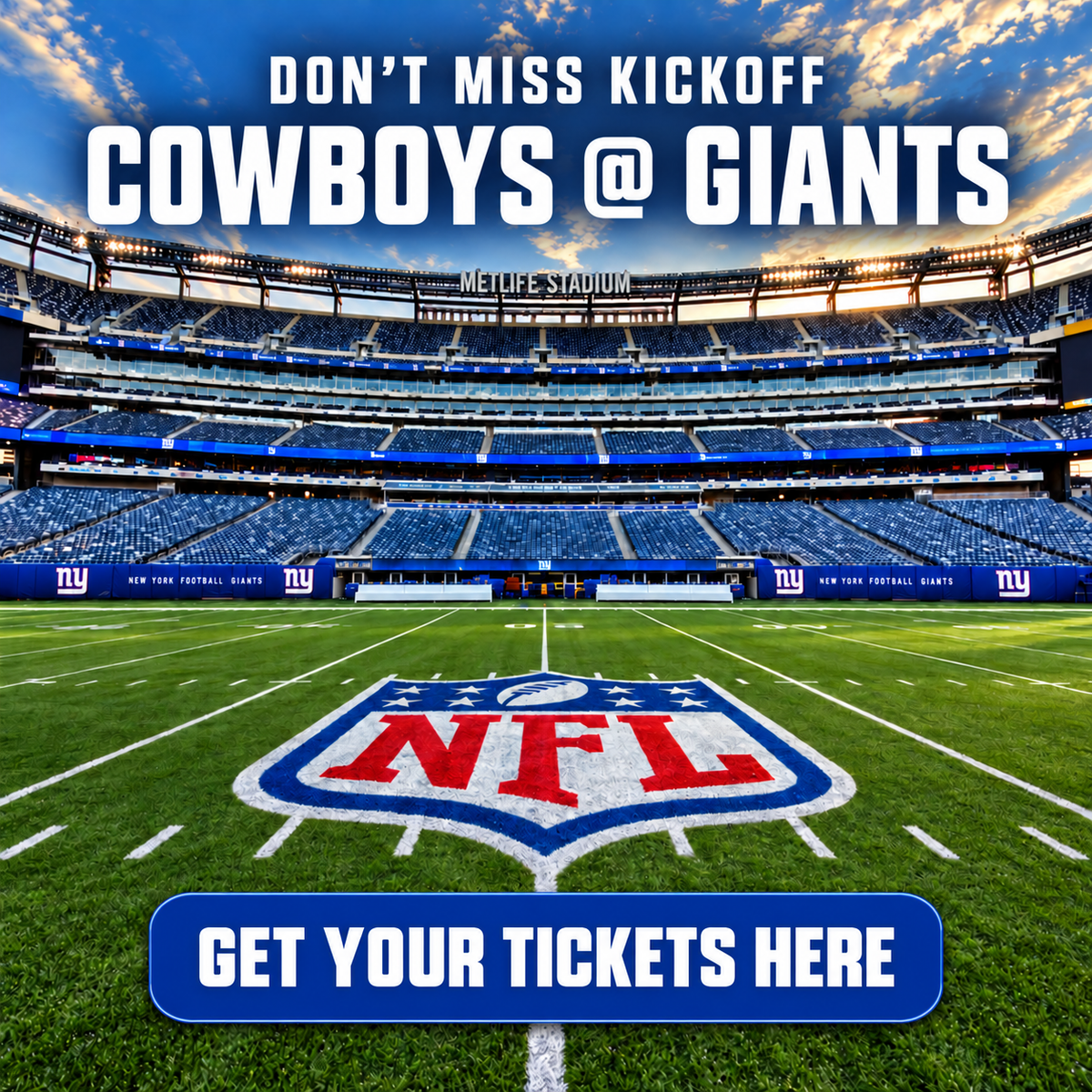 Cowboys @ Giants