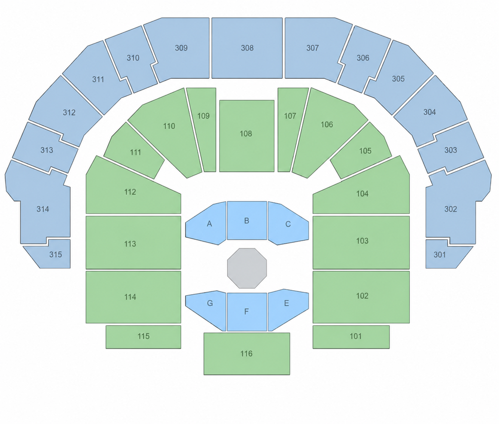 UFC Fight Night • Abu Dhabi • Floor seats package • 5★ HOTEL •