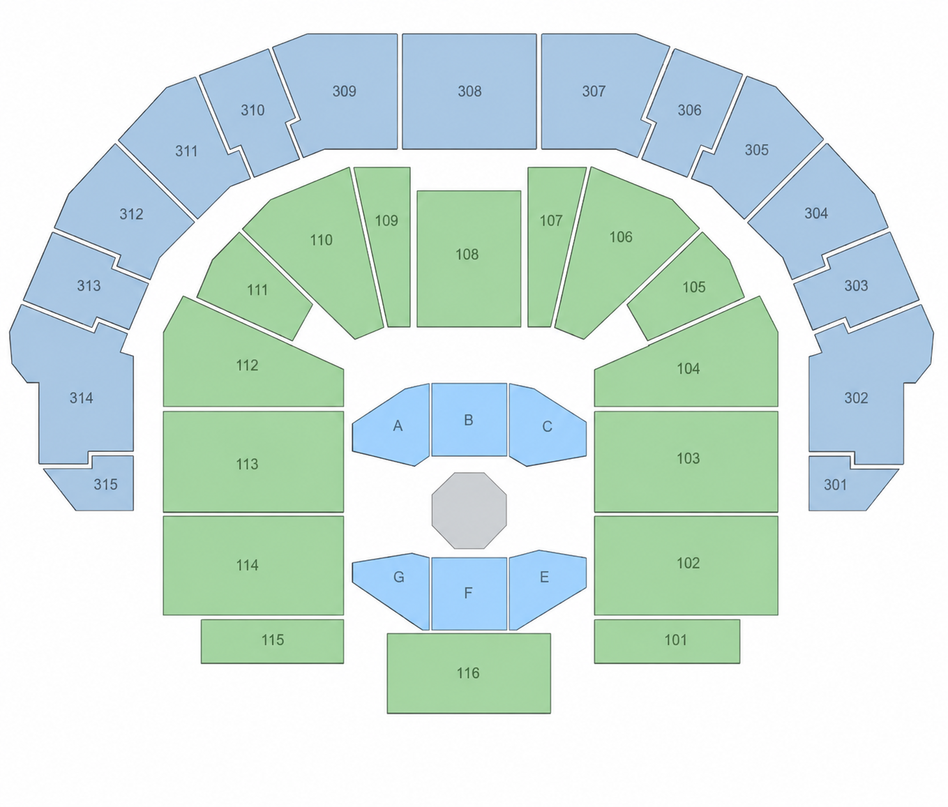 UFC Fight Night • Abu Dhabi • Floor seats package • 5★ HOTEL •