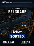 UFC Fight Night Belgrade • Lower Section Ticket Block 209