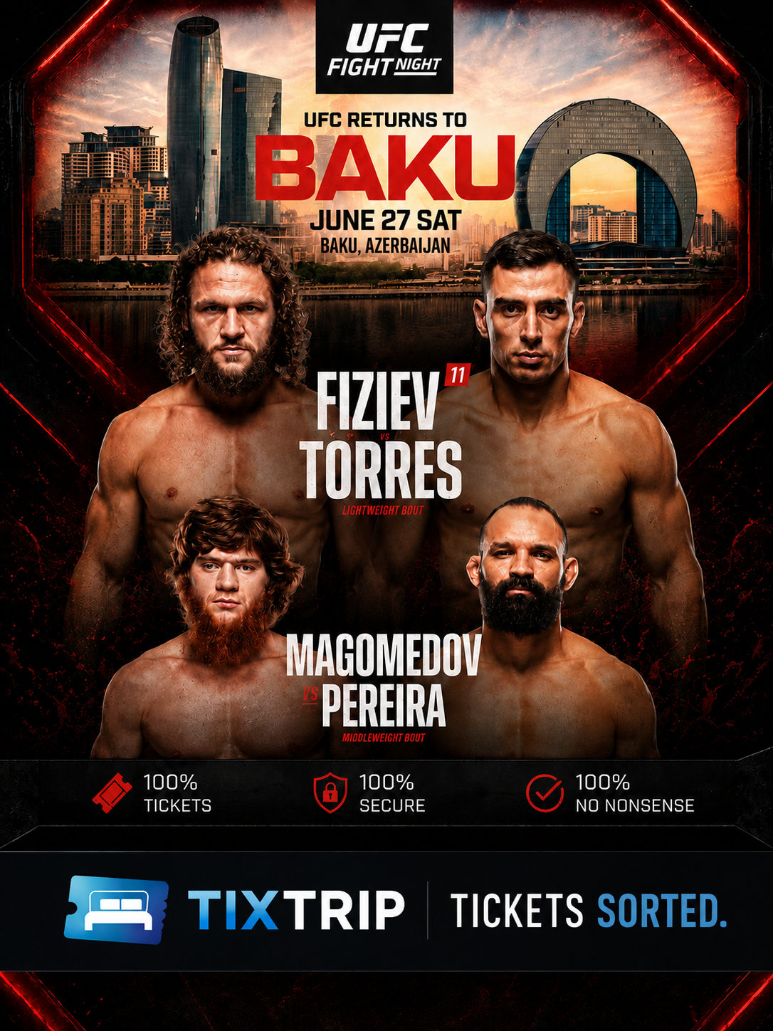 UFC Fight Night • Baku • Upper tier Package