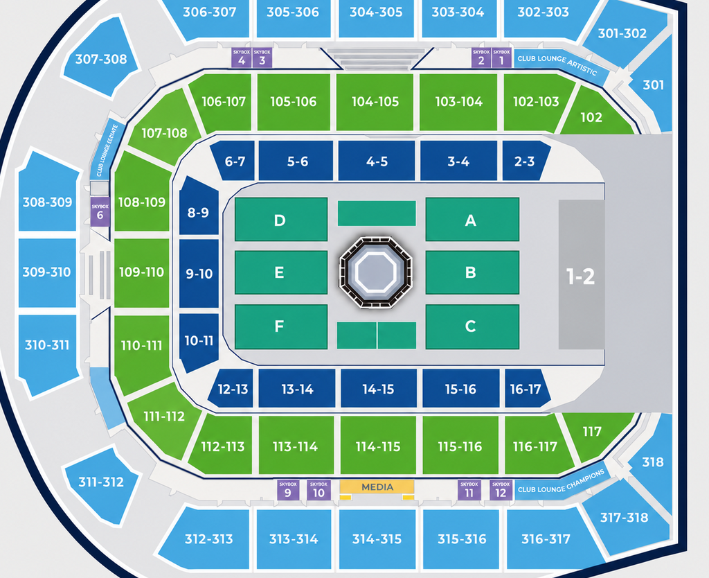 UFC Fight Night • Baku • Middle Tier Package