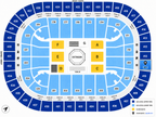 UFC Fight Night Belgrade • Upper Section Ticket Block 411